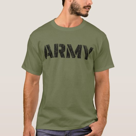 Distressed Army T-Shirt (Vorderseite)