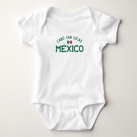 Distressed Cabo San Lucas México (Mexiko) Baby Strampler (Vorderseite)
