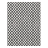 Distressed Checkerboard Pattern Tischdecke (Vorderseite)