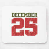 Distressed December 25  Mousepad (Vorne)