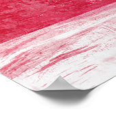 Distressed District of Columbia Flag Poster (Ecke)