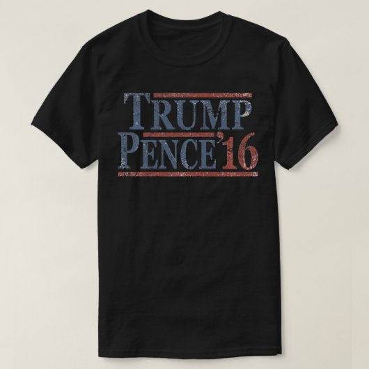 Distressed Donald Trump Mike Pence 2016 Pullover  (Design vorne)
