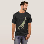Distressed Fishing Trex  Quote fisherman T-Shirt (Vorne ganz)