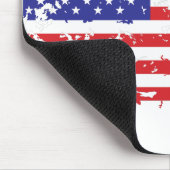 Distressed-Flag-Horizontal Mousepad (Ecke)