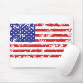 Distressed-Flag-Horizontal Mousepad (Mit Mouse)