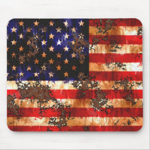Distressed Flag Mousepad