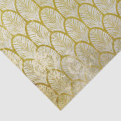 Distressed Gold Geometric Art Deco Seidenpapier (Ausschnitt)