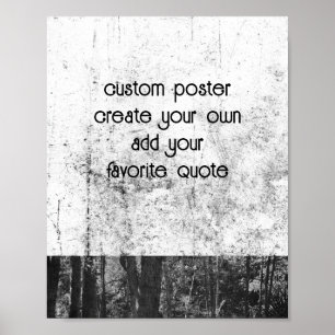 distressed Grunge Vintage-Stil fügen Sie Ihren Tex Poster