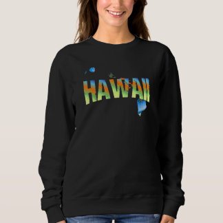 Distressed Hawaii Sweatshirt