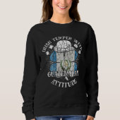 Distressed Irish Guatemalan Attitude Patriotic Sha Sweatshirt (Vorderseite)
