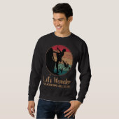 Distressed Let s Wander Mountains Are Calling Sweatshirt (Vorne ganz)