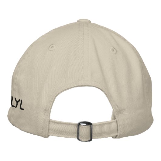 Distressed Loyal Mob Cap chosen sand Bestickte Kappe (Rückseite)