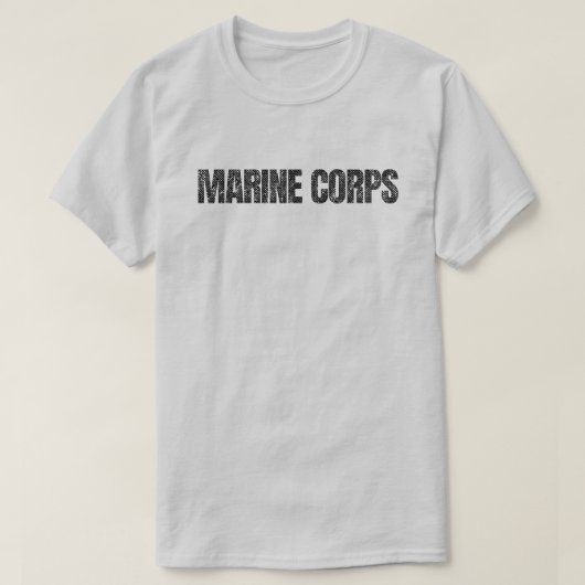Distressed Marine Corps T-Shirt (Design vorne)