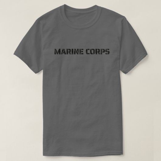 Distressed Marine Corps T-Shirt (Design vorne)