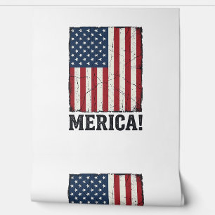 Distressed Merica Flagge Patrioten Vector-Shirt-De Tapete
