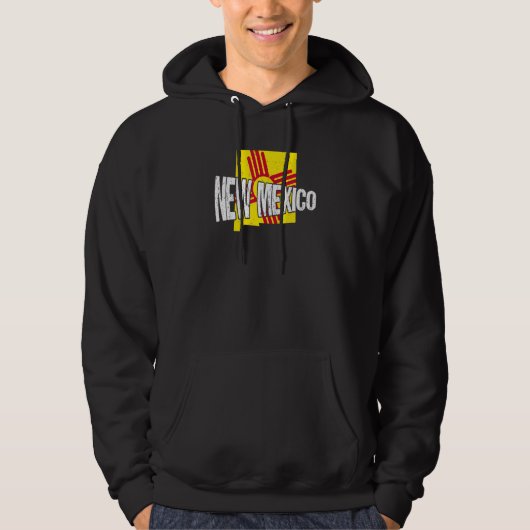 Distressed New Mexico Hoodie (Vorderseite)