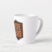 Distressed Orange "Ride Hard" Patch Milchtasse (Rechte Ecke)