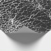 Distressed overlay texture of crocodile or snake s geschenkpapier (Ecke)