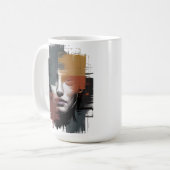Distressed Reflection Kaffeetasse (Vorderseite Links)