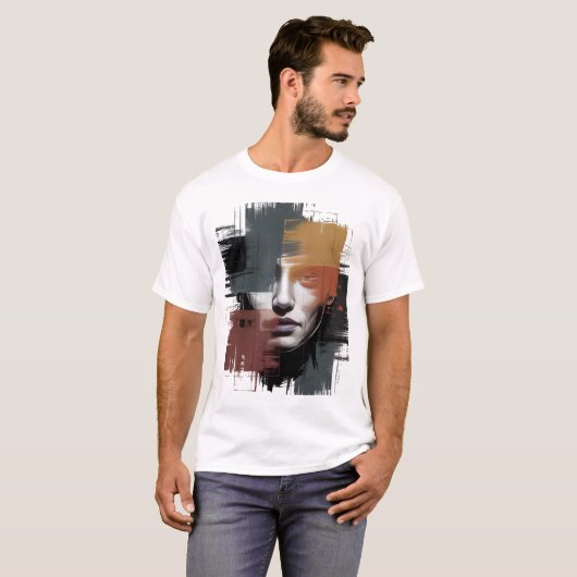 Distressed Reflection T-Shirt (Vorne ganz)
