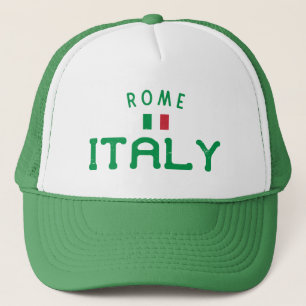 Distressed Rom Italien Truckerkappe