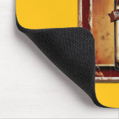 Distressed Schild Werbung BLIND PARROT RUM  Mousepad (Ecke)