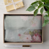 Distressed Shabby Chic Flowers on Edge Seidenpapier (Geschenk)