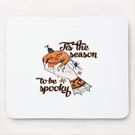 Distressed Spooky Season Mousepad (Vorne)