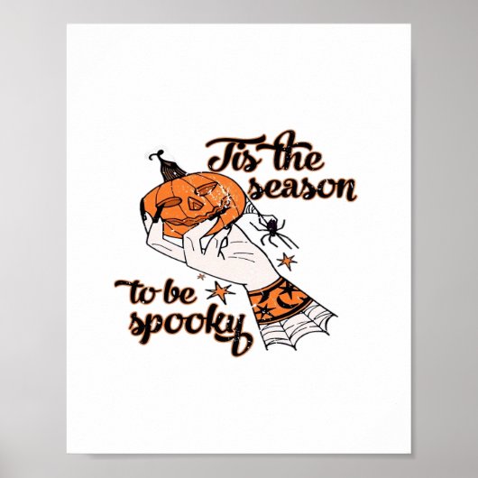 Distressed Spooky Season Poster (Vorne)