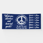 "Distressed World Peace Fundraiser" Banner (Horizontal)