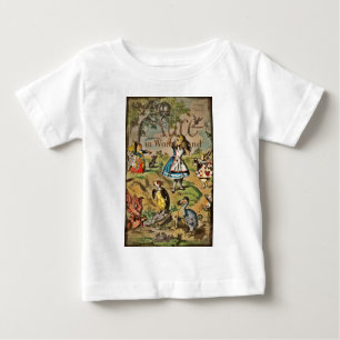 Distressive Alice und Friends Cover Baby T-shirt