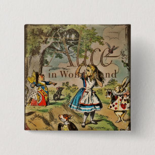 Distressive Alice und Friends Cover Button