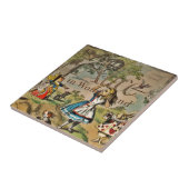 Distressive Alice und Friends Cover Fliese (Seite)