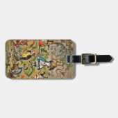 Distressive Alice und Friends Cover Gepäckanhänger (Vorderseite horizontal)