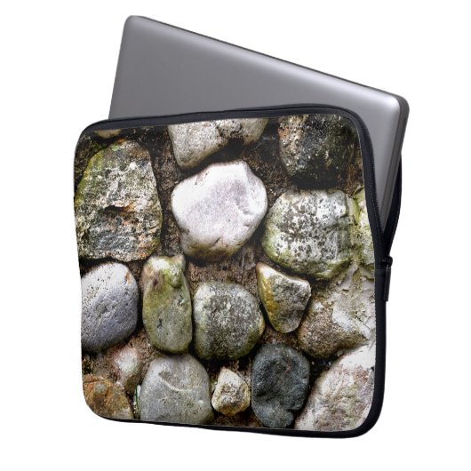 Distressive Felsgesteine Laptopschutzhülle (Vorderseite Links)