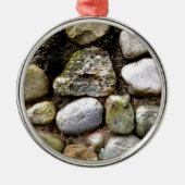 Distressive Felsgesteine Ornament Aus Metall (Vorne)