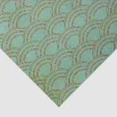 Distressive geometrische Retro Seidenpapier (Ausschnitt)