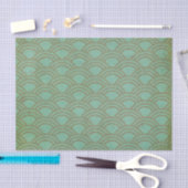 Distressive geometrische Retro Seidenpapier (Handwerk)