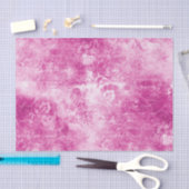 Distressive Hot Pink Damask Seidenpapier (Handwerk)