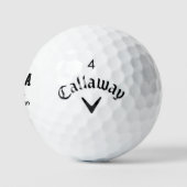 Distressive Piratenflagge Golf Balls - Skull & Bon Golfball (Logo)