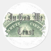 Distressive Round Stickers (Vorderseite)