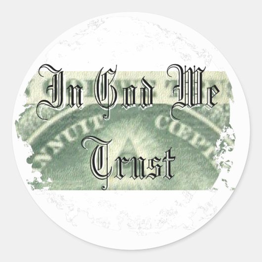 Distressive Round Stickers (Vorderseite)