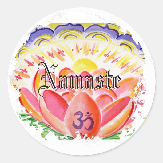 Distressive Round Stickers (Vorderseite)