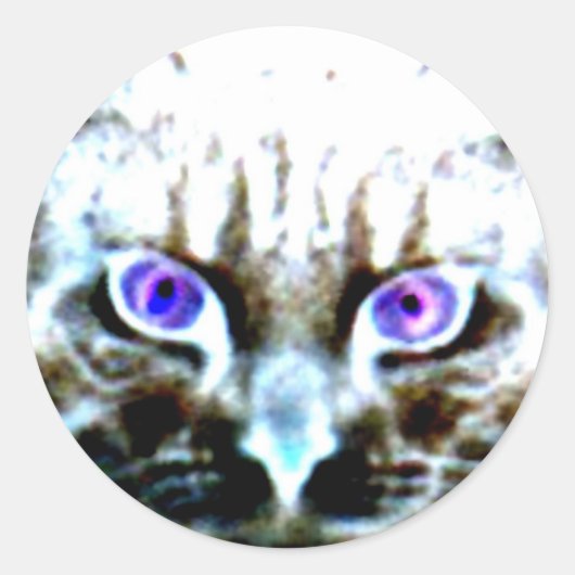 Distressive Round Stickers (Vorderseite)