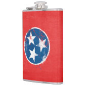 Distressive Tennessee-Flagge Flachmann (Links)