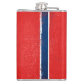 Distressive Tennessee-Flagge Flachmann (Rückseite)