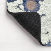 Distrestierte Farbe Abstrakt Mousepad (Ecke)