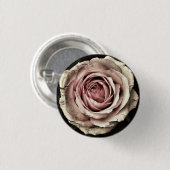 Distrestierte Rose - Schaltfläche Button (Vorne & Hinten)