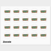 Distrestierte Round-Stickers - individuell angepas Runder Aufkleber (Blatt)