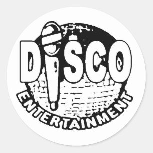 Distrestierte Round-Stickers - individuell angepas Runder Aufkleber